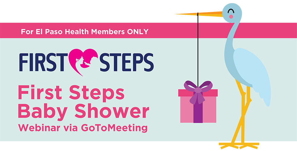 First Steps Baby shower Webinar via GoToMeeting
