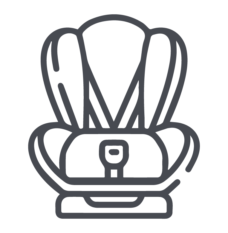 Car seat icon