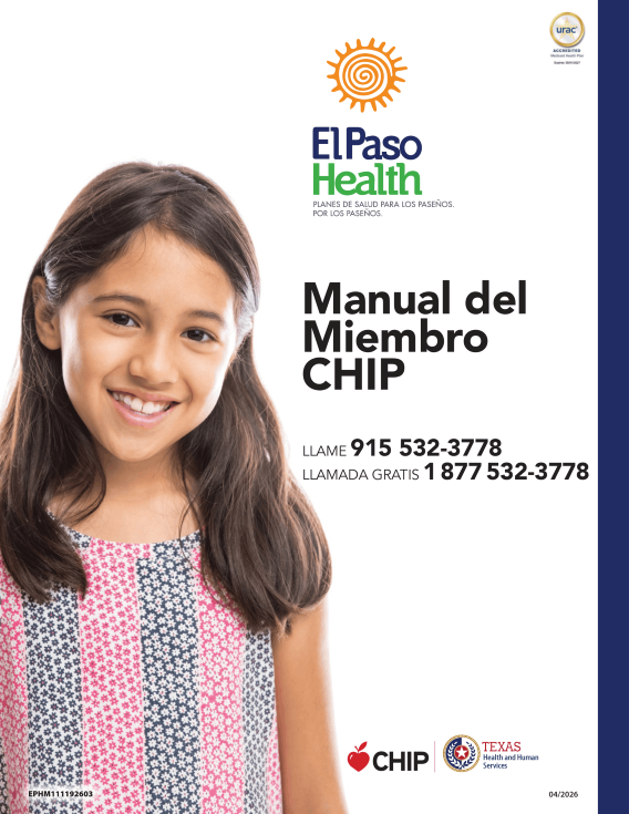 CHIP Member Handbook Image
