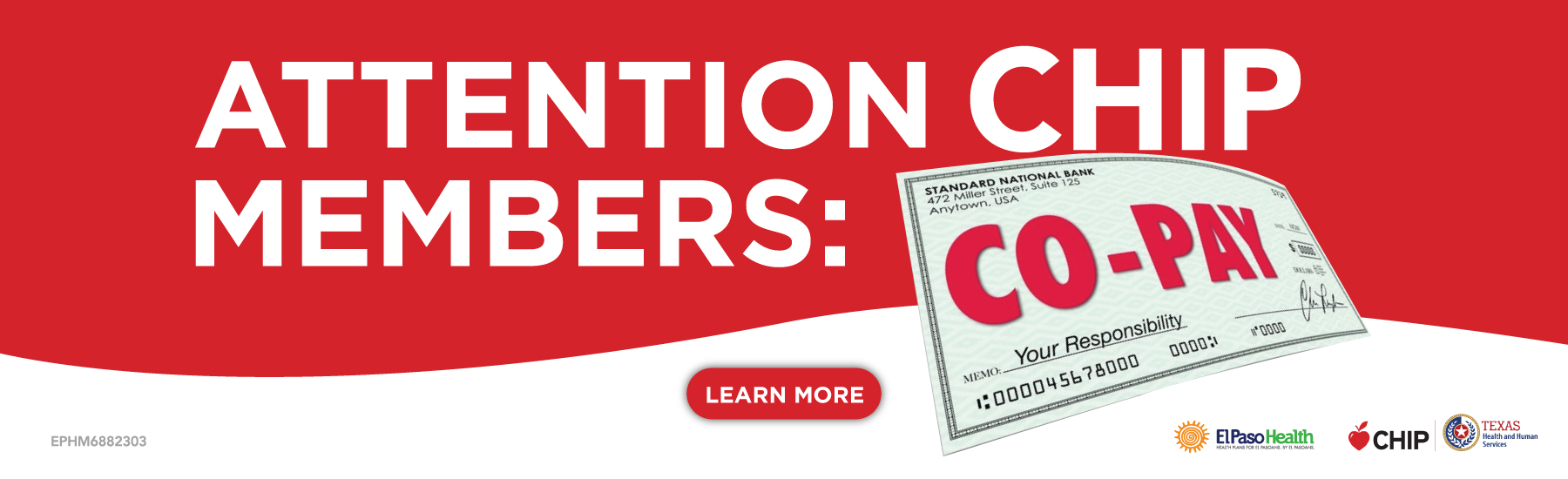 Attention CHIP members: Learn More